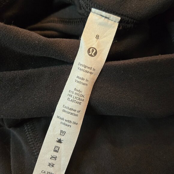 Lululemon | Black Leggings Size 8 Check the measurements in the photos - Picture 10 of 10